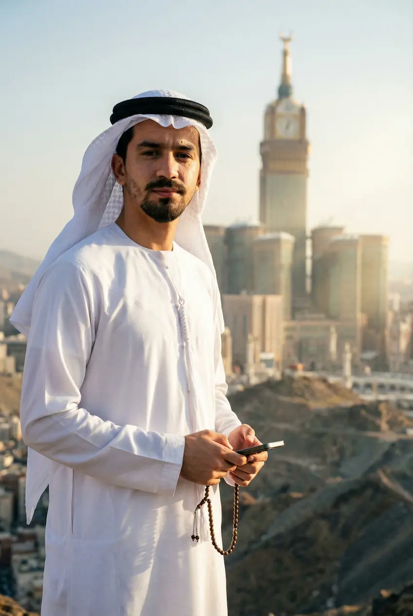 Makkah Portrait Telephoto Luxury