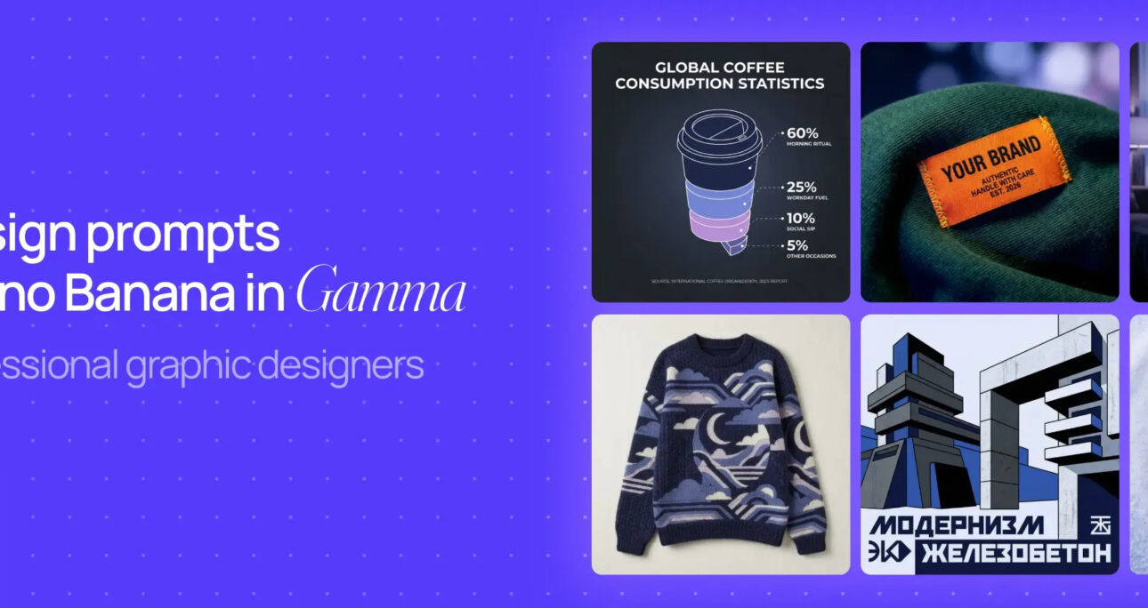 10 Designer’s Prompts for Nano Banana using Gamma.app