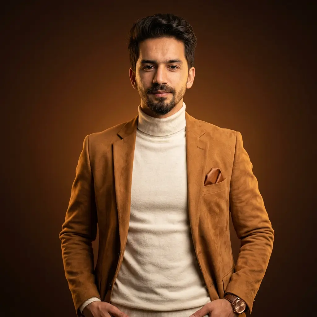 Golden Warmth Fashion Editorial